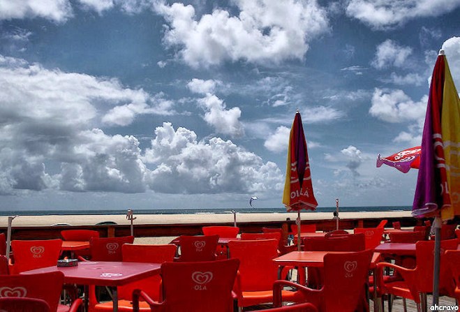 com vista para o mar