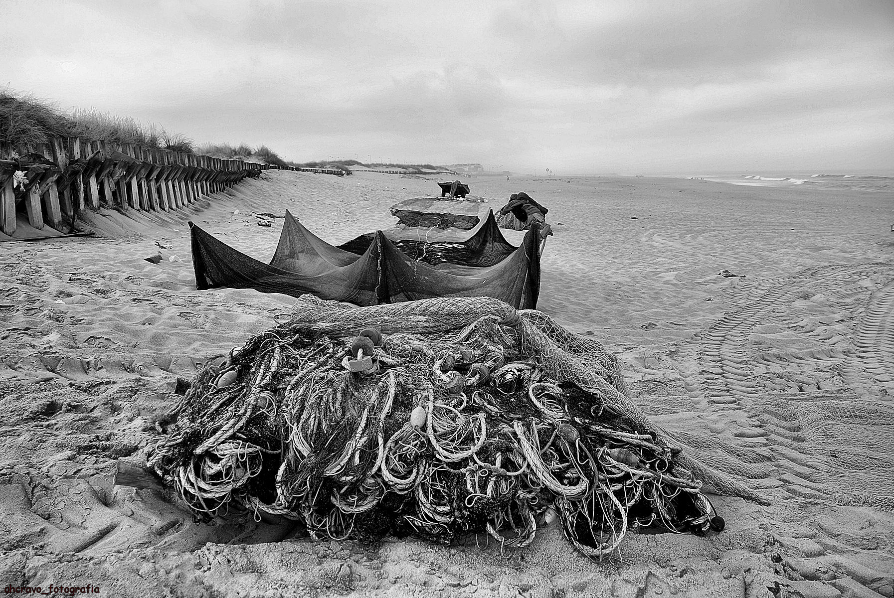 um saco a secar e outro na zorra. sempre prontos