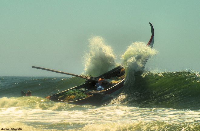 praia de mira, barco de mar s. josé