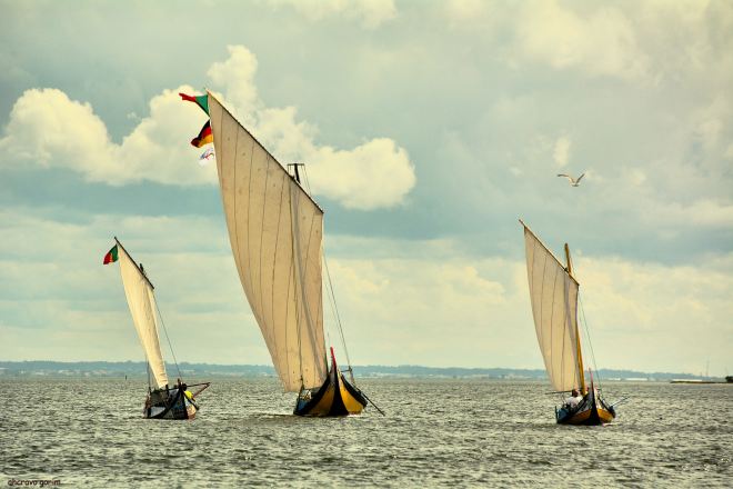 para onde uns vão, já outros de lá regressam