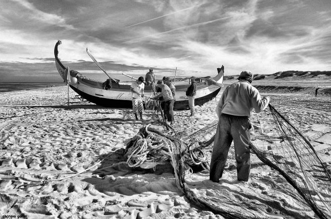 na arte de aparelhar o segredo do largar