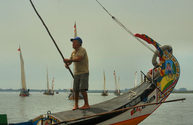 parados num tempo sem vento