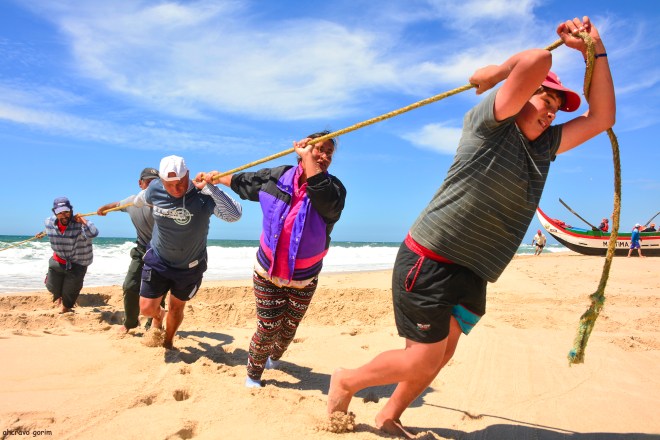 todos em esforço até ao alador